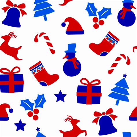 Christmas Patterns Clipart Christmas Clipart Pattern Etsy