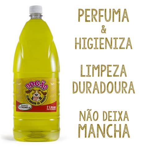 Desinfetante Eliminador De Odores Pet Dogão Citronela Para Cachorro