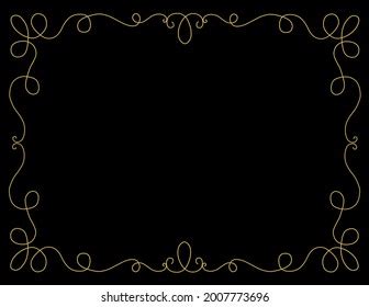 Blank Menu On Blackboard Handwriting Letters Stock Vector Royalty Free