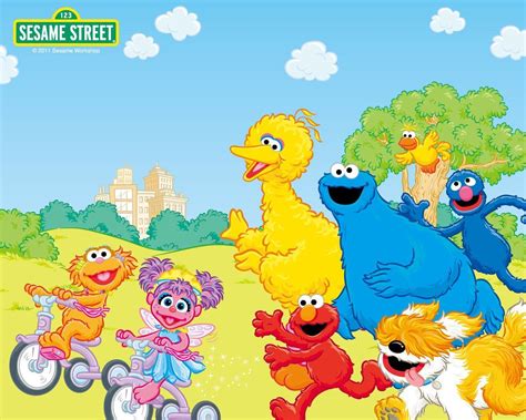 Sesame Street Aesthetic Wallpapers Wallpaper Cave