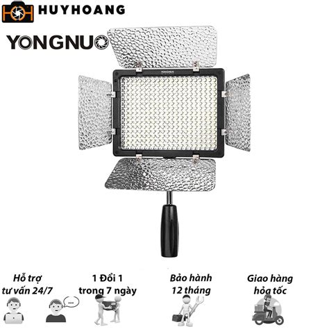 Đèn LED Quay Phim Yongnuo YN300 III Kèm Nguồn Hàng nhập khẩu Shopee