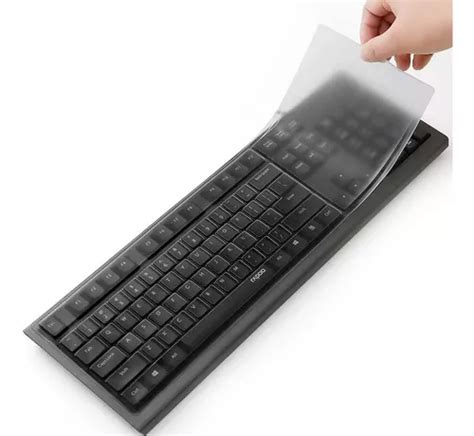 Funda Protectora Universal Transparente Para Teclado De Envío gratis