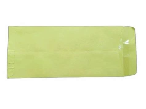 Plain Yellow Laminated Envelope For Office Readymade At Rs 1 40 Piece