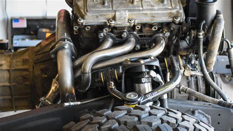 2000 Toyota Tacoma 3 4 V6 Headers Install JBA Headers YouTube