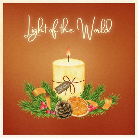 Food Bank Light Of The World Pack Of 10 Christian Christmas Cards
