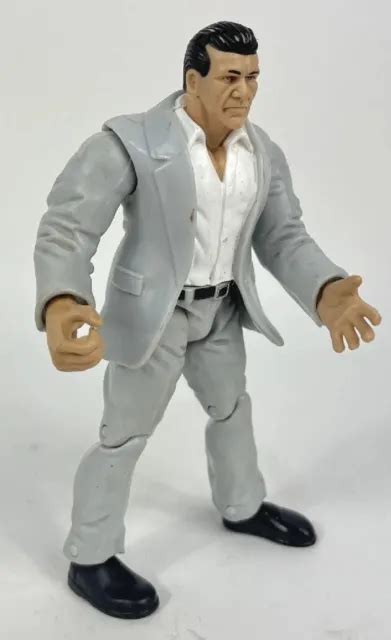 Figurine Articul E Vince Mcmahon Wwe Wwf Jakks Pacific Titan Tron Live