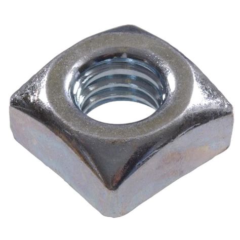 Hillman 4 Count 38 In Zinc Plated Steel Square Nuts At