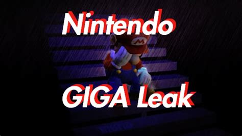 Nintendo GIGA Leak YouTube