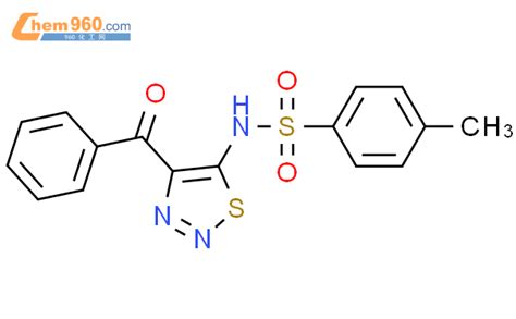 Benzenesulfonamide N Benzoyl Thiadiazol Yl