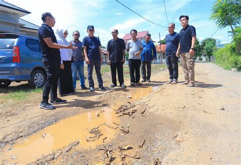 Pj Walkot Instruksikan Dinas Pupr Segera Perbaiki Jalan Rusak Di Banda