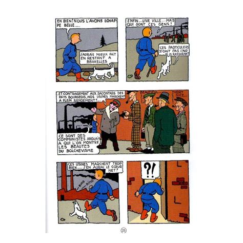 Hergé Tintin Au Pays Des Soviets Livres En Famille