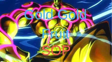 Steve One Piece Gold Gold Fruit Showcase Youtube