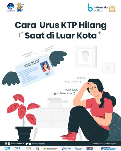 CARA Urus KTP Hilang Saat Di Luar Kota Indonesia Baik