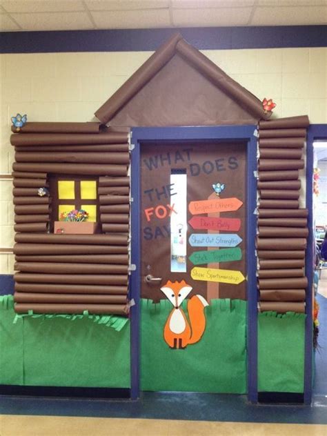 Brilliant Ideas For A Classroom Camping Theme Door Decorations