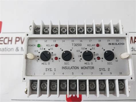 Selco T Insulation Monitor Relay Aeliya Marine