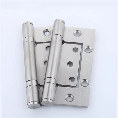 Wooden door hinges stainless steel invisible hinge non slot 2pcs-in ...