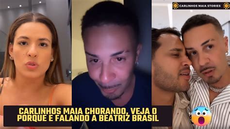 Carlinhos Maia Chorando Veja O Porque YouTube