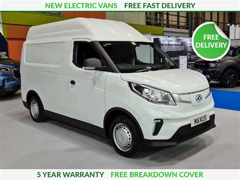 New Maxus E Deliver 3 L1 H2 High Roof Electric Panel Van 2024 Free Uk Delivery Van Sales Uk