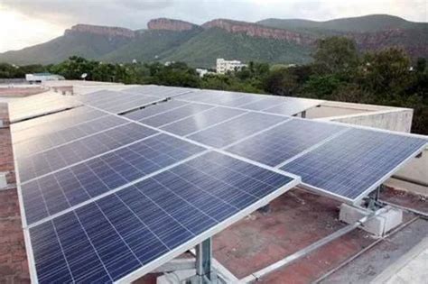 Mounting Structure 10 Kw Grid Tied Solar System For Commercial At Rs 580000set In Tiruvannamalai