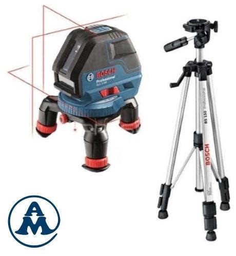 Bosch Nivelir Laserski Križni GLL 3 50 Stativ BS 150