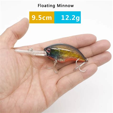 Sealurer Pcs Fishing Lures Float Crankbait Minnow High Quality Tackle