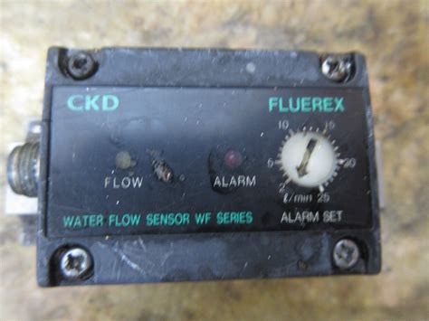 Ckd Fluerex Eau Flux Capteur Wf Séries Ebay