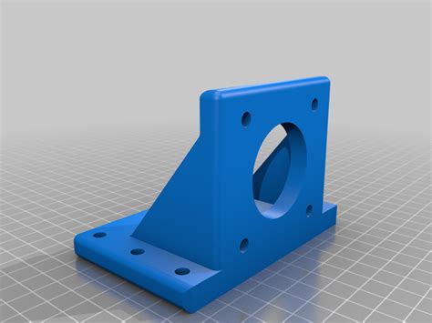 Free Stl File Nema 23 Motor Mount・3d Printing Design To Download・cults