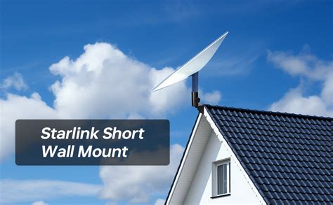 Amazon.com: Starlink Short Wall Mount, Metal Starlink Mounting Kit ...