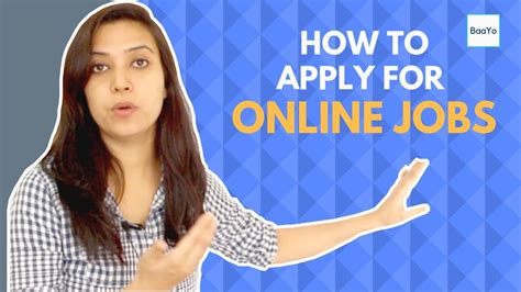 How To Apply For Jobs Online Steps And Tips Youtube