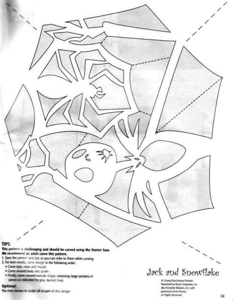 Jack Pumpkin Carving Stencil In Jack Skellington Pumpkin Stencil