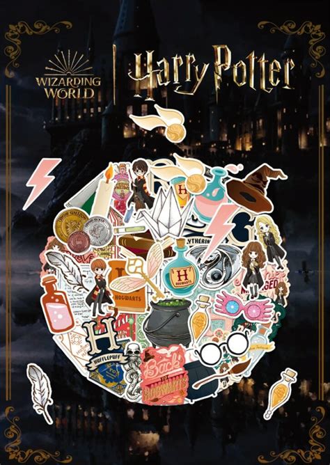 Harry Potter Stickers For Water Bottles Wizardry World