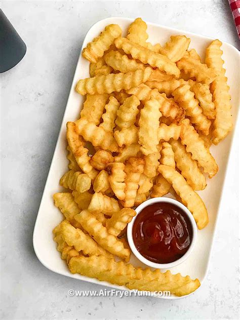 Frozen Crinkle Fries In Air Fryer Air Fryer Yum