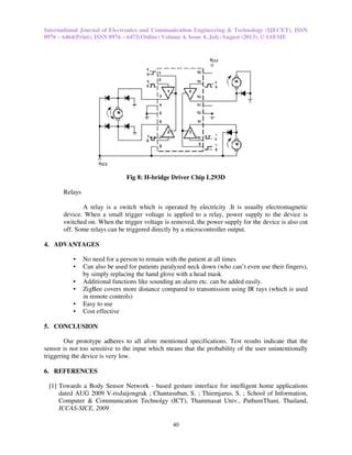 Design And Development Of A Data Glove For The Assistance Of The