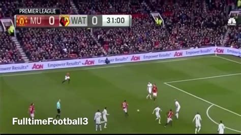 Juan Mata Goal Vs Watford Youtube