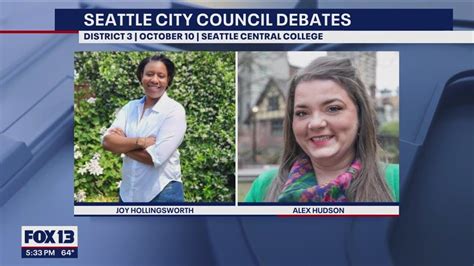 Upcoming Seattle City Council Debates Fox 13 Seattle Youtube