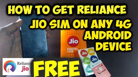 Get Jio Sim Free On Any G Device Techsayyer Youtube