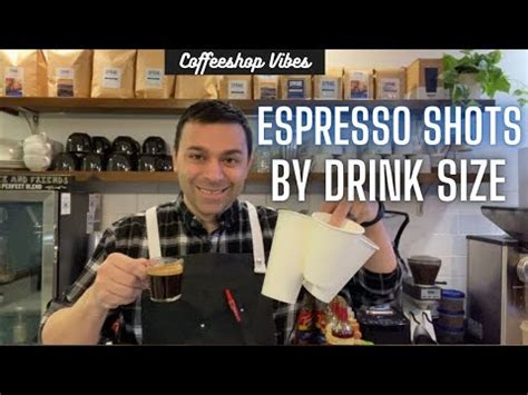 How Many Espresso Shot Are In Coffee Drinks YouTube