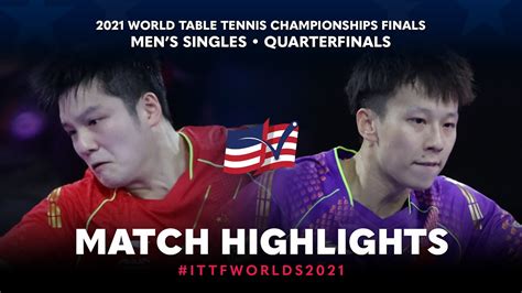 Fan Zhendong V Lin Gaoyuan World Table Tennis Championships