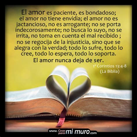 El Amor Según La Biblia Cosas Para Mi Muro