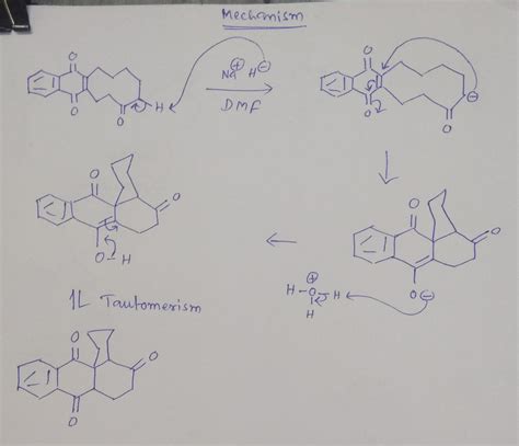 Solved Draw The Complete Mechanism For The Following Reaction