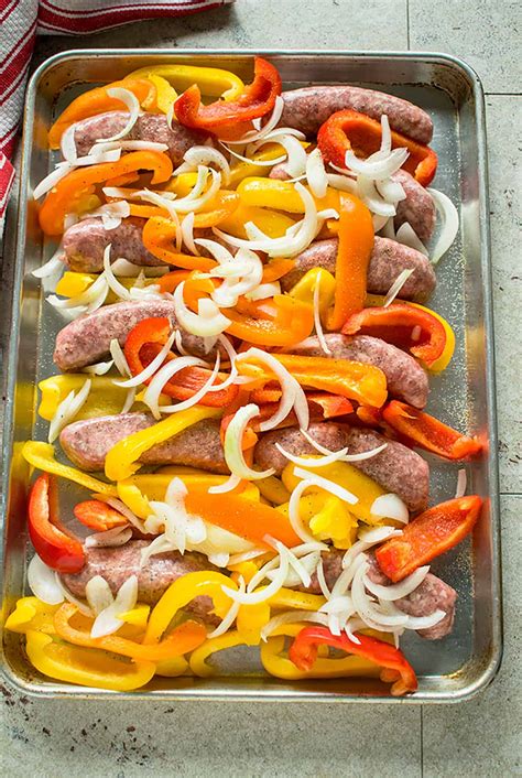 Sausage And Peppers In The Oven Peanut Butter Recipe