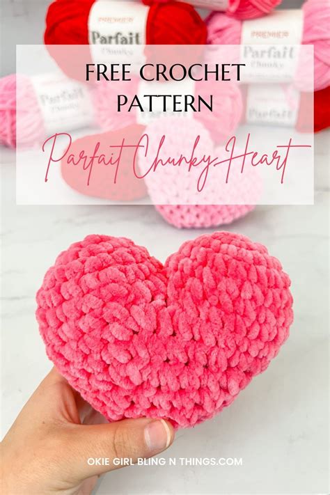 Premier Parfait Chunky Hearts Free Amigurumi Crochet Pattern Artofit