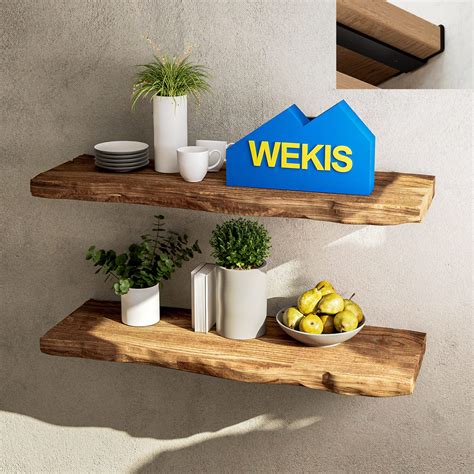 Snapklik Wekis Floating Shelf Brackets Inch Heavy Duty Hidden