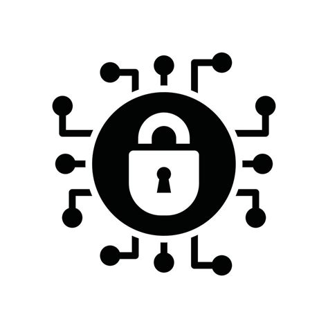 Cyber Security Vector Glyph Icon Cloud Computing Symbol Eps 10 File 16877726 Vector Art At Vecteezy