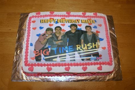 Big Time Rush Birthday Cake - CakeCentral.com