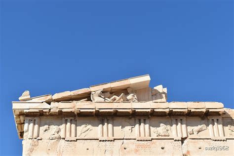 "East Pediment Parthenon Athens Greece" by suziq1962 | Redbubble