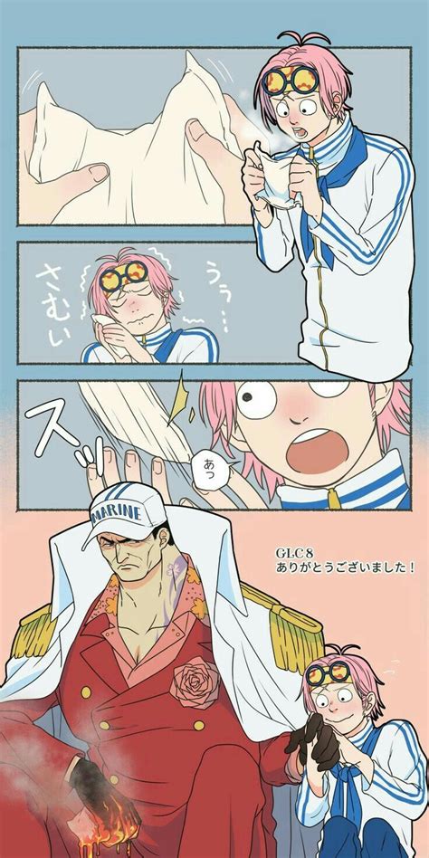 Akainu X Coby One Piece Comic One Piece Manga One Piece Coby