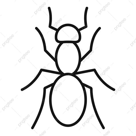 Ant Outline Clipart PNG, Vector, PSD, and Clipart With Transparent ...