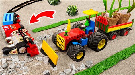 Top Diy Tractor Making Mini Repair And Rescue Train Track Diy Tractor