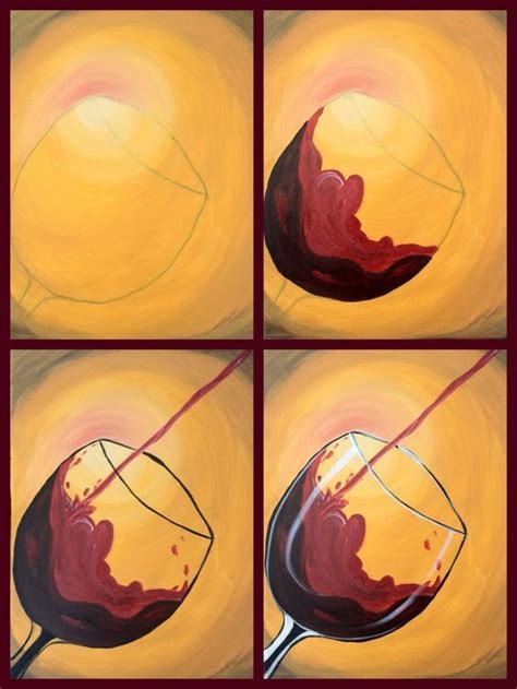 Wine Glass Canvas Painting At Explore Collection Of Wine Glass Canvas Painting